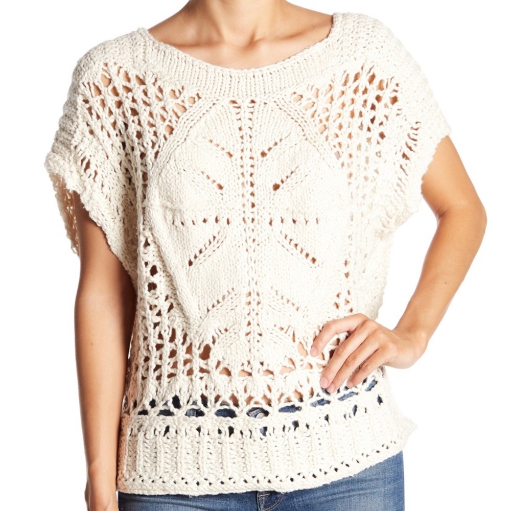 Free People Diamond in the rough sweater NWT